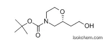 Molecular Structure of 136992-21-7 ((R)-TERT-BUTYL-2-(2-HYDROXYETHYL)MORPHOLINE-4-CARBOXYLATE)